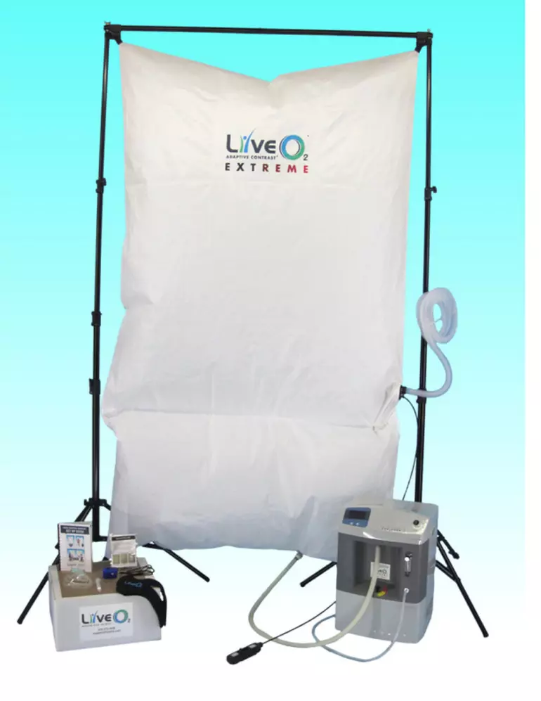 LiveO2 Adaptive Contrast System with Extra Large High Altitude Chamber (Bike Not Included)